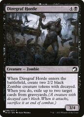 Diregraf Horde - The List