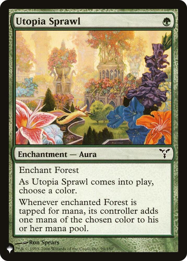 Utopia Sprawl - The List