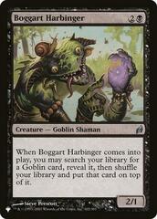 Boggart Harbinger - The List