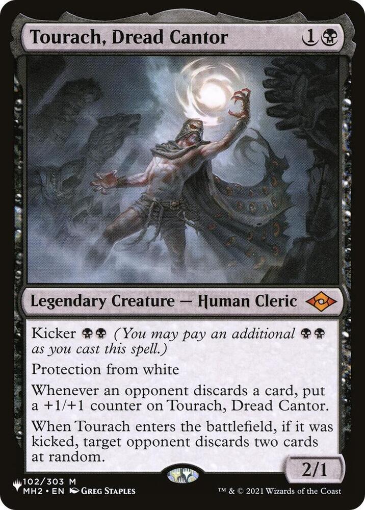 Tourach, Dread Cantor - The List