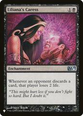 Liliana's Caress - The List