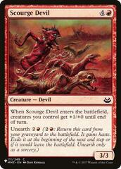 Scourge Devil - The List