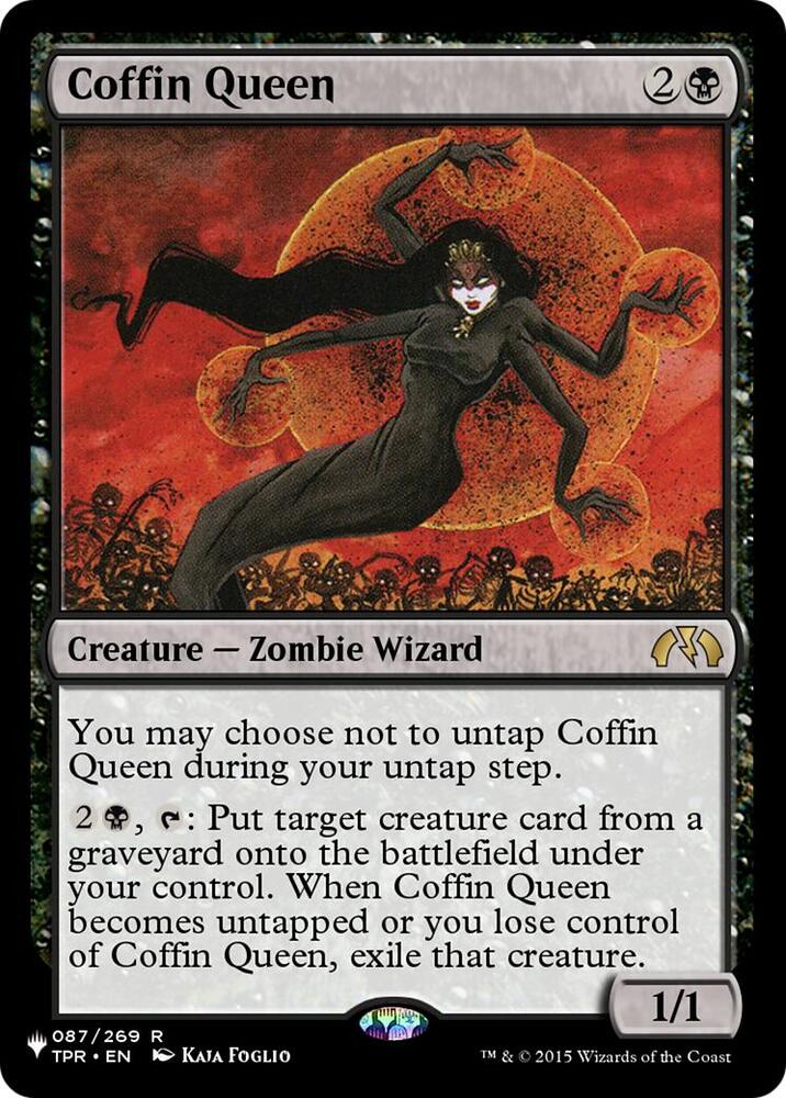 Coffin Queen - The List