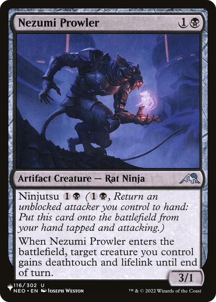 Nezumi Prowler - The List