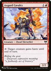 Axgard Cavalry - The List