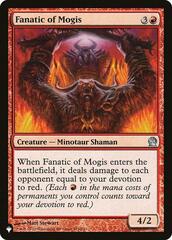 Fanatic of Mogis - The List