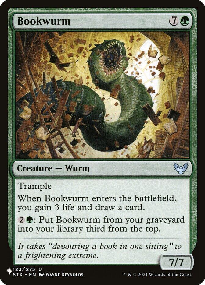 Bookwurm - The List