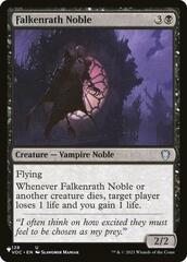 Falkenrath Noble - The List