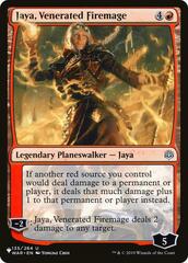 Jaya, Venerated Firemage - The List