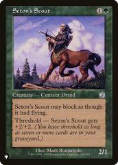 Seton's Scout - The List