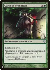 Curse of Predation - The List