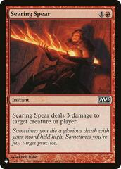 Searing Spear - The List