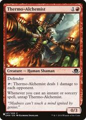 Thermo-Alchemist - The List