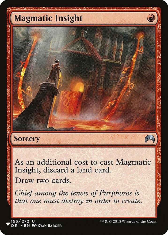 Magmatic Insight - The List