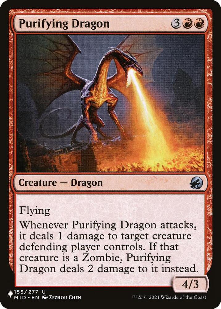 Purifying Dragon - The List