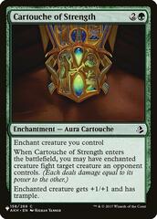 Cartouche of Strength - The List