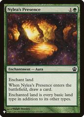 Nylea's Presence - The List