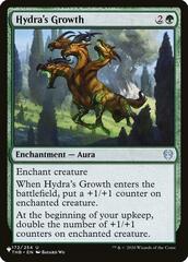 Hydra's Growth - The List