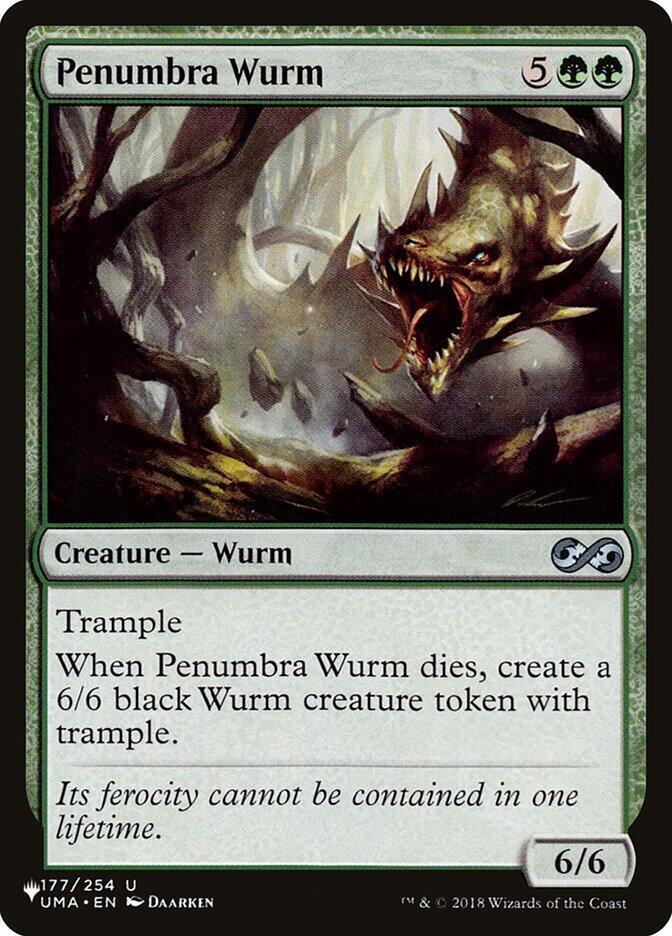 Penumbra Wurm - The List