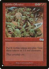 Goblin Offensive - The List