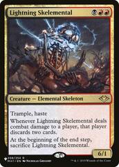 Lightning Skelemental - The List