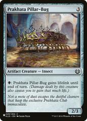 Prakhata Pillar-Bug - The List