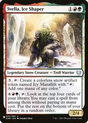 Svella, Ice Shaper - The List