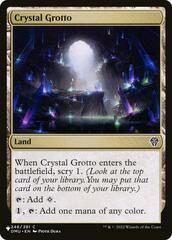 Crystal Grotto - The List