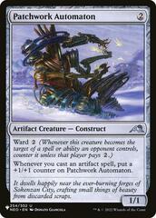 Patchwork Automaton - The List