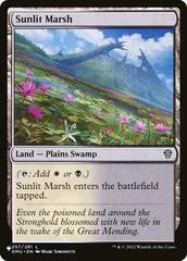 Sunlit Marsh - The List