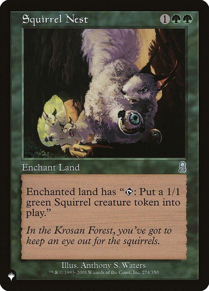 Squirrel Nest - The List