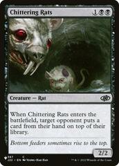 Chittering Rats - The List