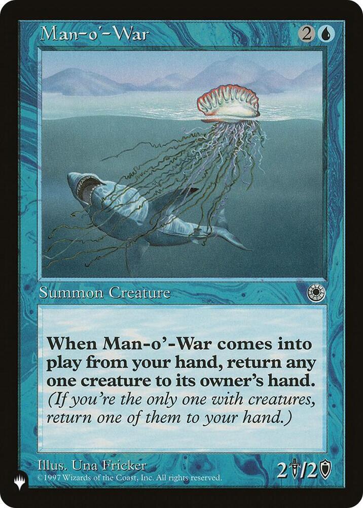 Man-o-War (POR) - The List