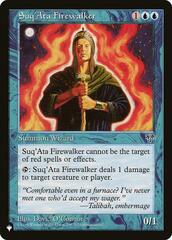 Suq'Ata Firewalker - The List