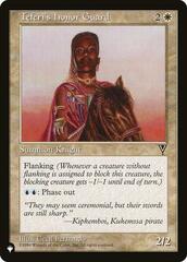 Teferi's Honor Guard - The List