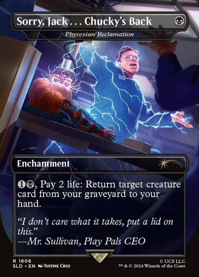 Sorry, Jack . . . Chuckys Back - Phyrexian Reclamation - Foil