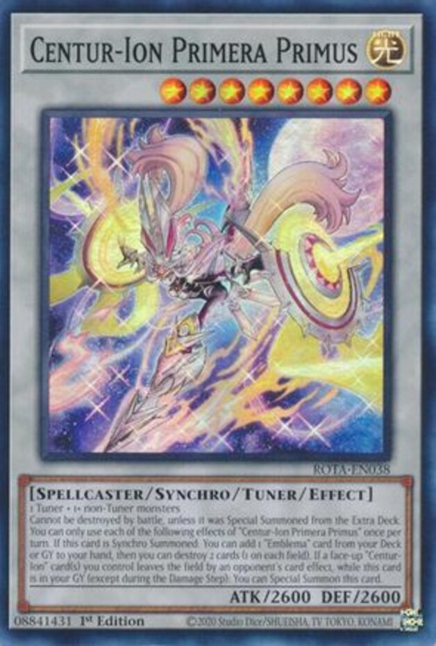 x3 Centur-Ion Primera Primus - ROTA-EN038 - Super Rare - 1st