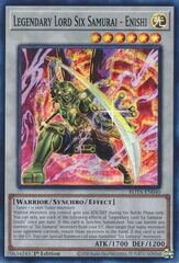 Legendary Lord Six Samurai - Enishi - ROTA-EN040 - Super Rare - 1st Edition