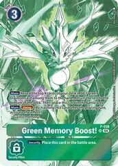 Green Memory Boost! - P-038 - SR (Starter Deck 18 Exclusive)