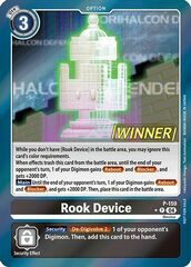 Rook Device - P-159 - P (Store Tournament 2024 Oct. - Dec. Winner Pack) - Foil