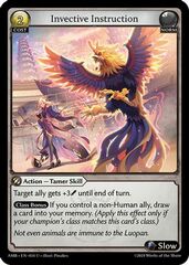 Invective Instruction - 054 - U - Foil