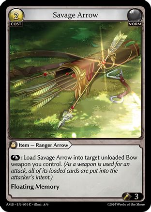 Savage Arrow - 074 - C - Foil