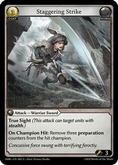 Staggering Strike - 082 - R - Foil