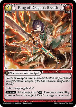 Fang of Dragons Breath - 099 - R - Foil