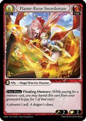 Flame-Rune Swordsman - 102 - C - Foil