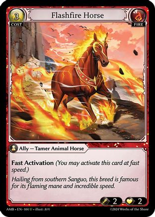 Flashfire Horse - 104 - U