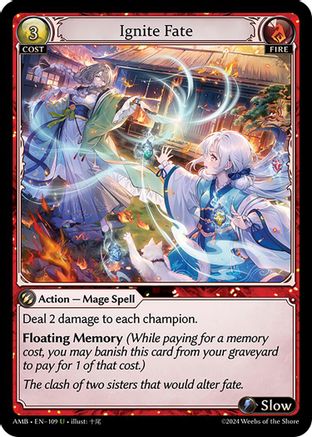 Ignite Fate - 109 - U - Foil