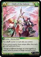 Oath of the Sakura - 185 - R - Foil