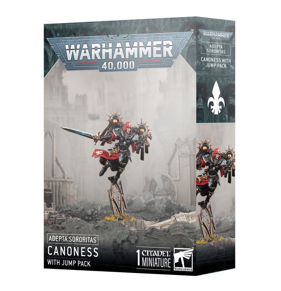 Adeptus Sororitas: Canoness with Jump Pack