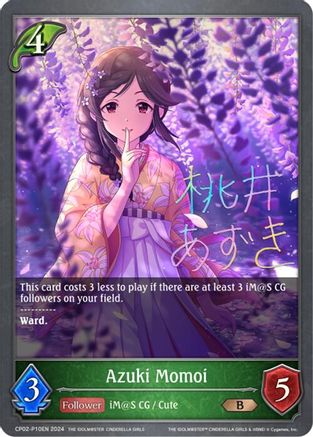 Azuki Momoi - CP02-P10EN - P - Foil